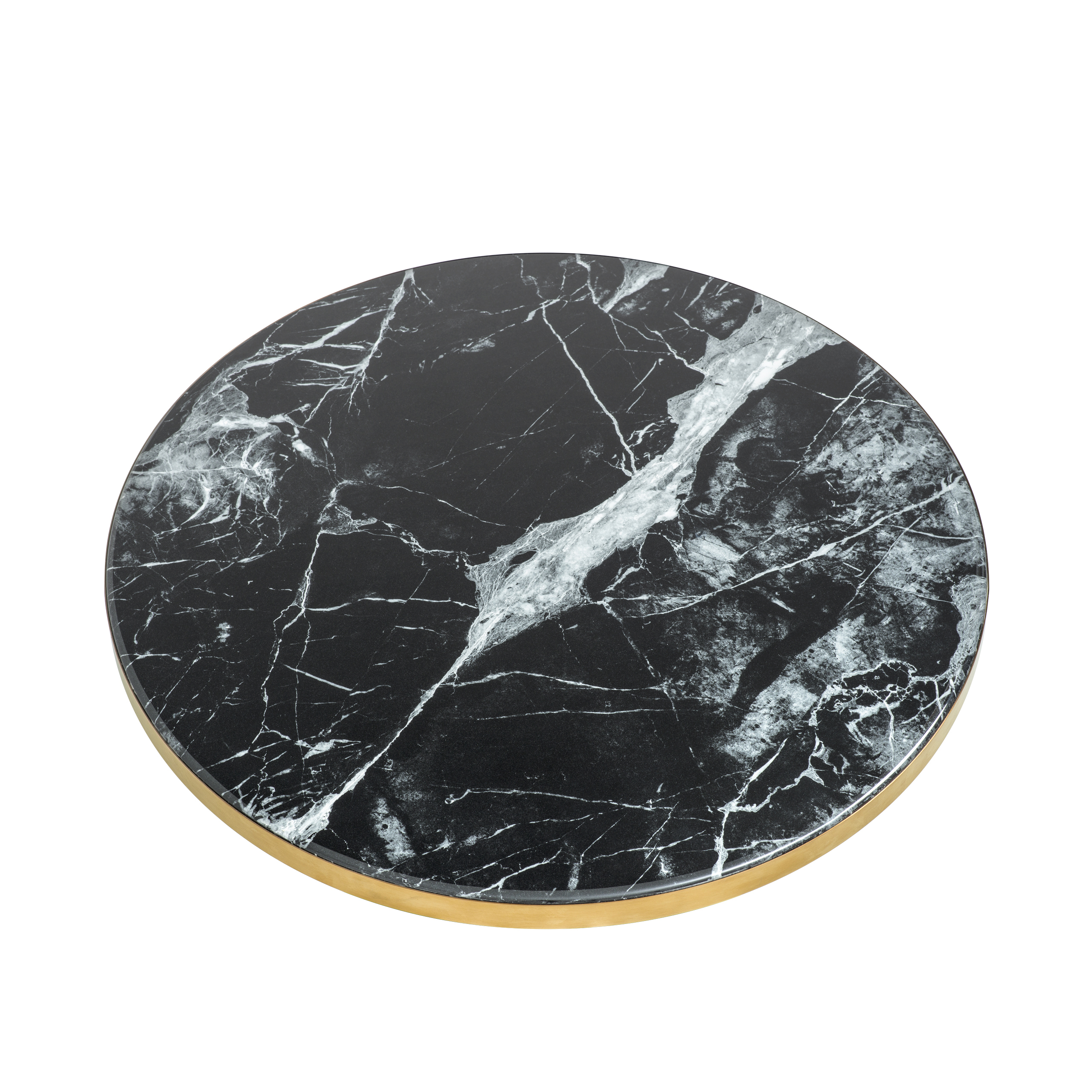 Parme Side Table Faux Marble 55 cm