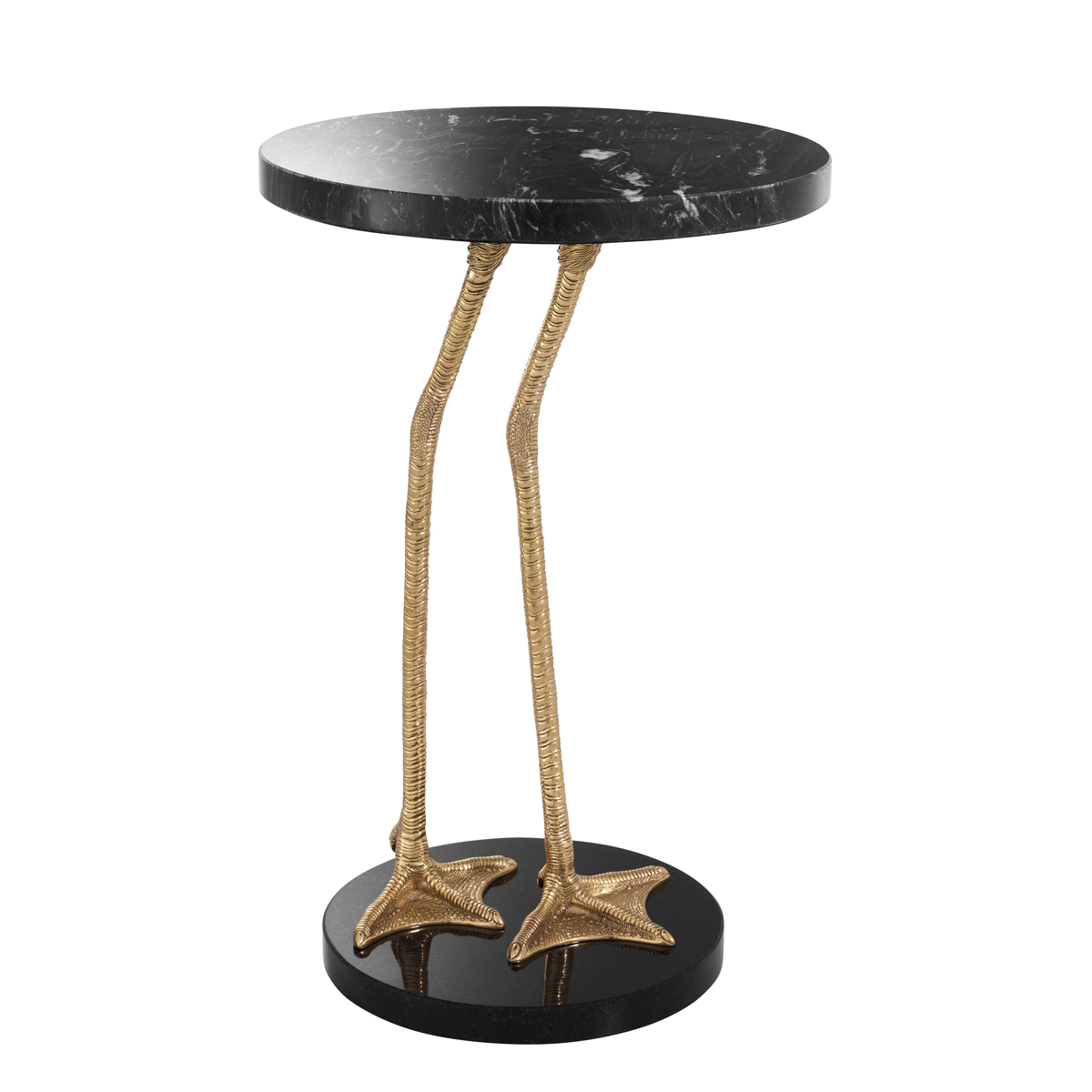 Lagoon Side Table Brass 41 cm