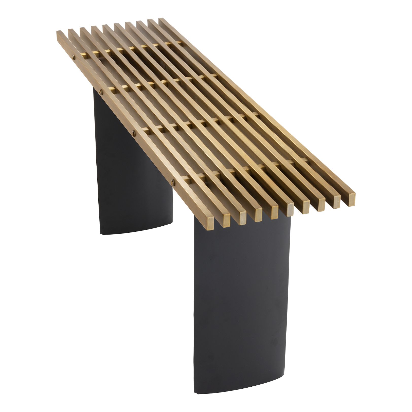 Vauclair Console Table Brass 160 cm