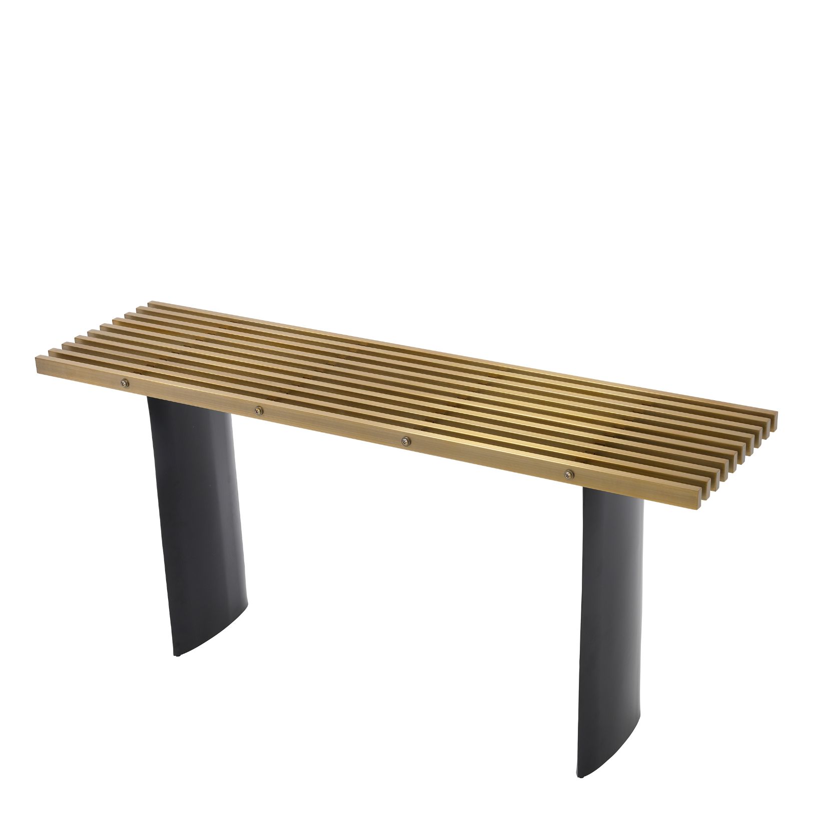 Vauclair Console Table Brass 160 cm