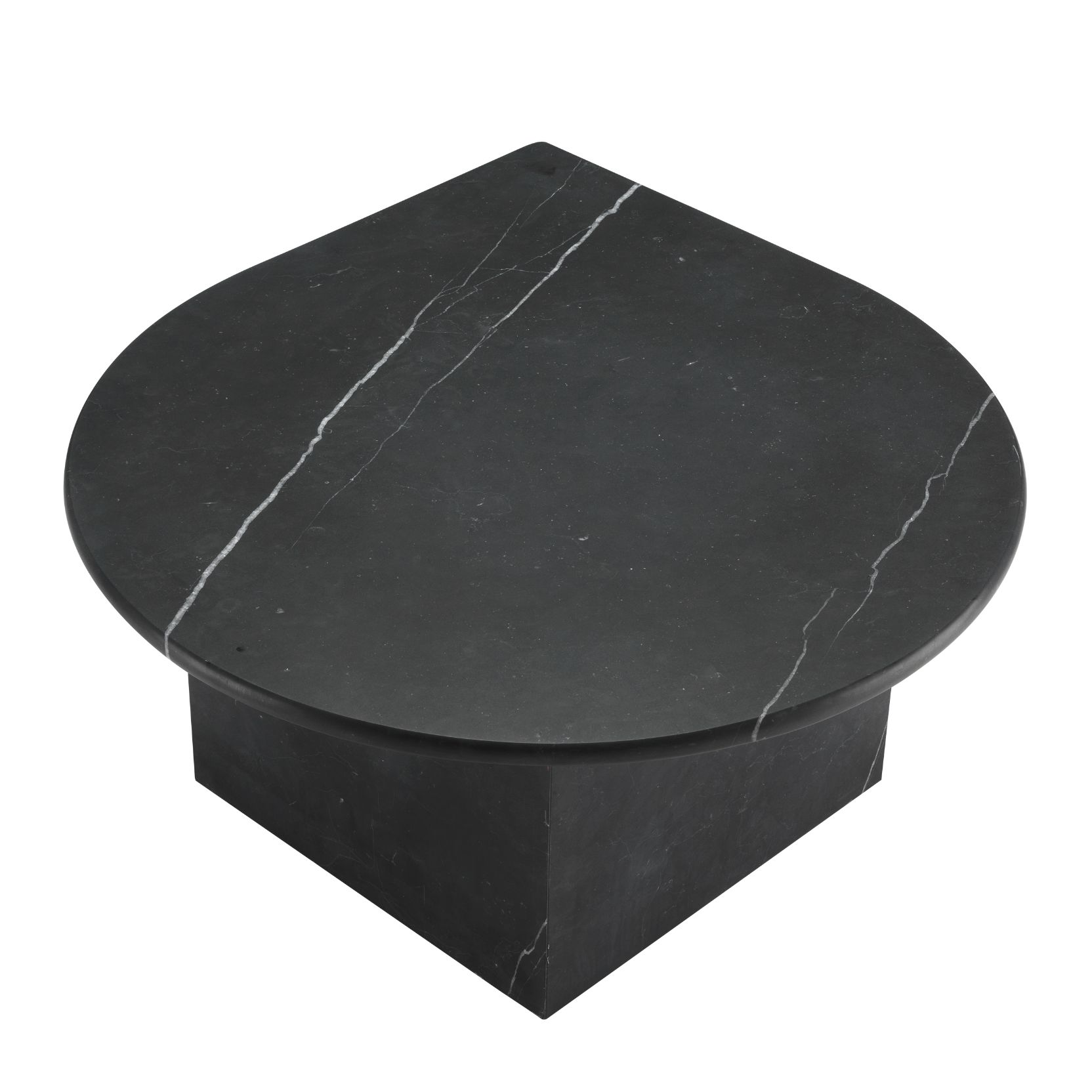 Naples Coffee Table Set of 3 Marble 83 cm