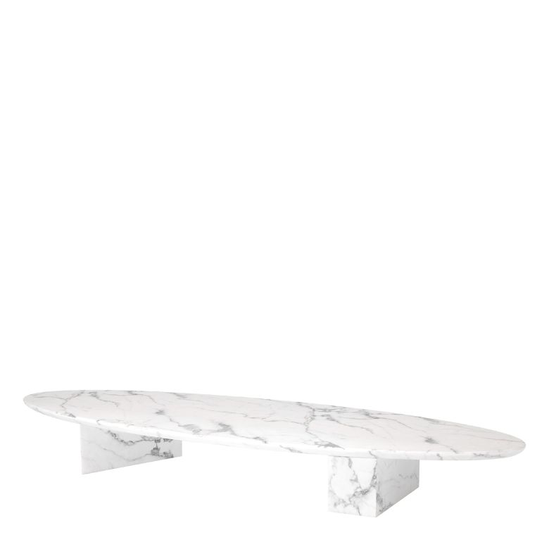 Aurore Coffee Table Faux Marble 240 cm