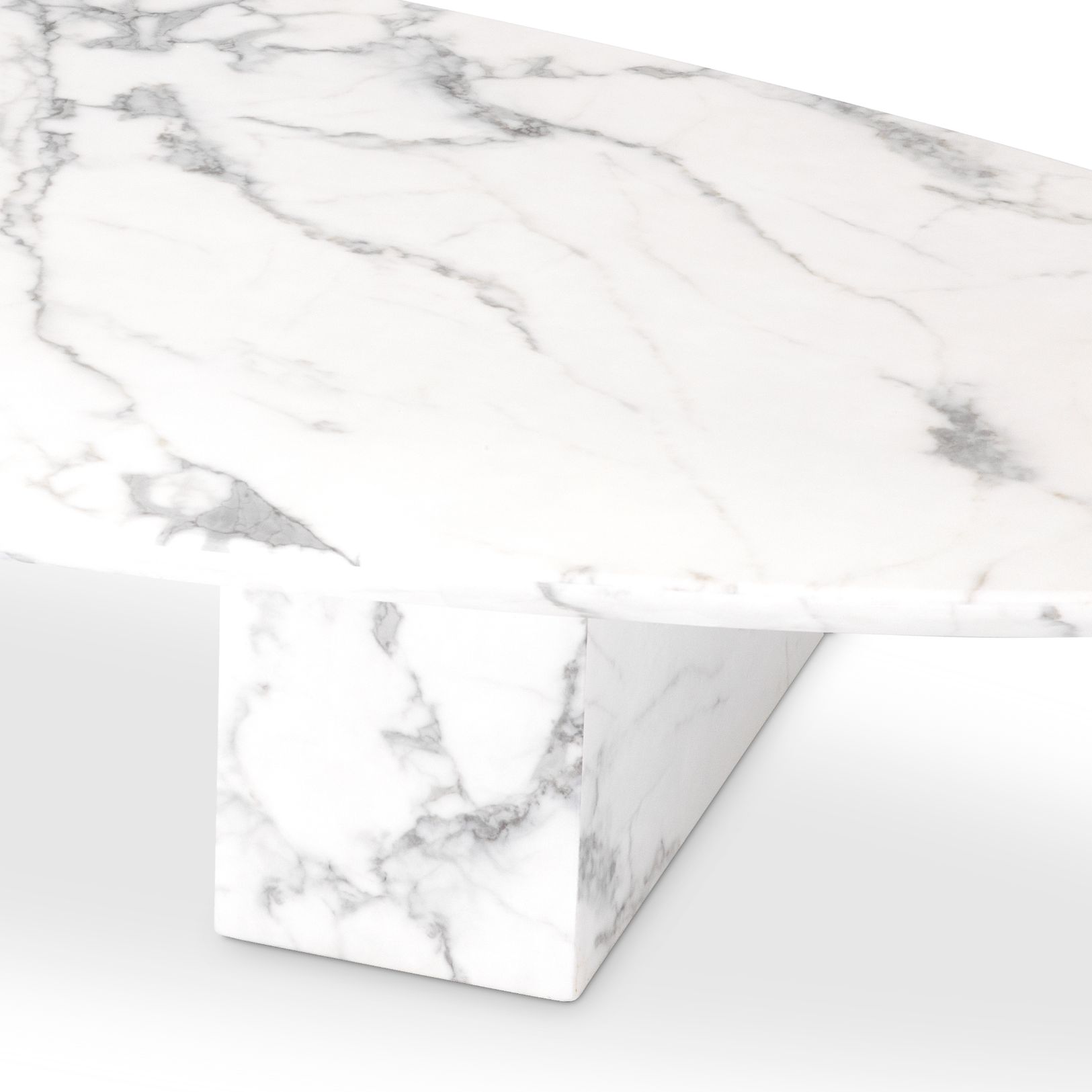 Aurore Coffee Table Faux Marble 240 cm