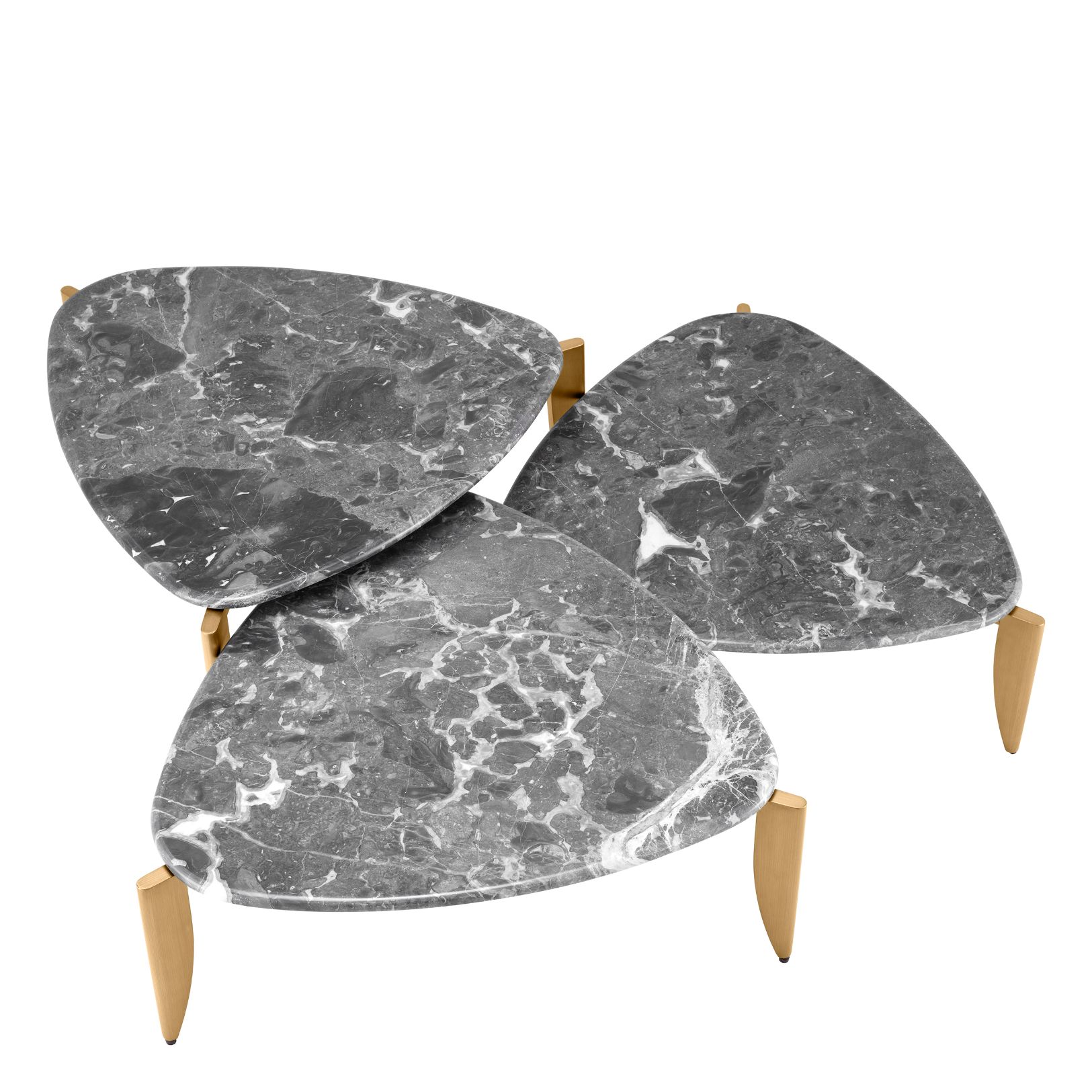 Regioni Coffee Table Set of 3 Marble 83.5 cm