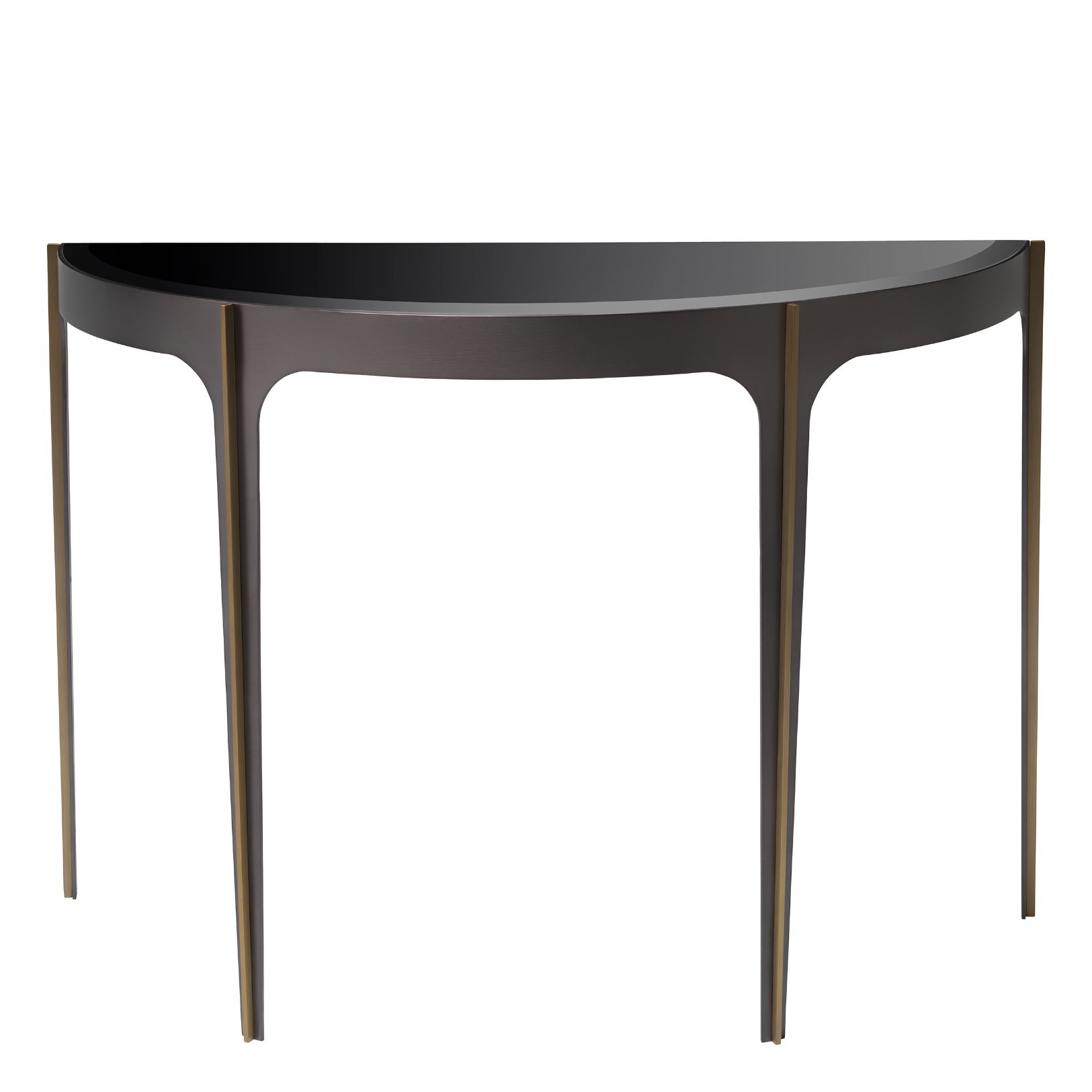 Artemisa Console Table Bronze/Glass 102.5 cm