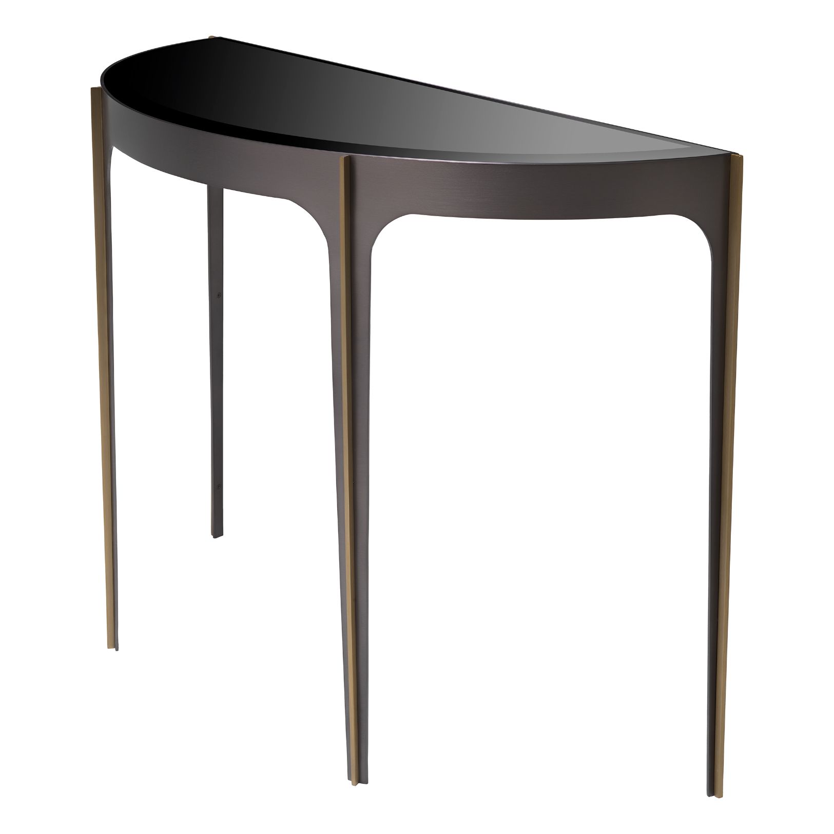 Artemisa Console Table Bronze/Glass 102.5 cm