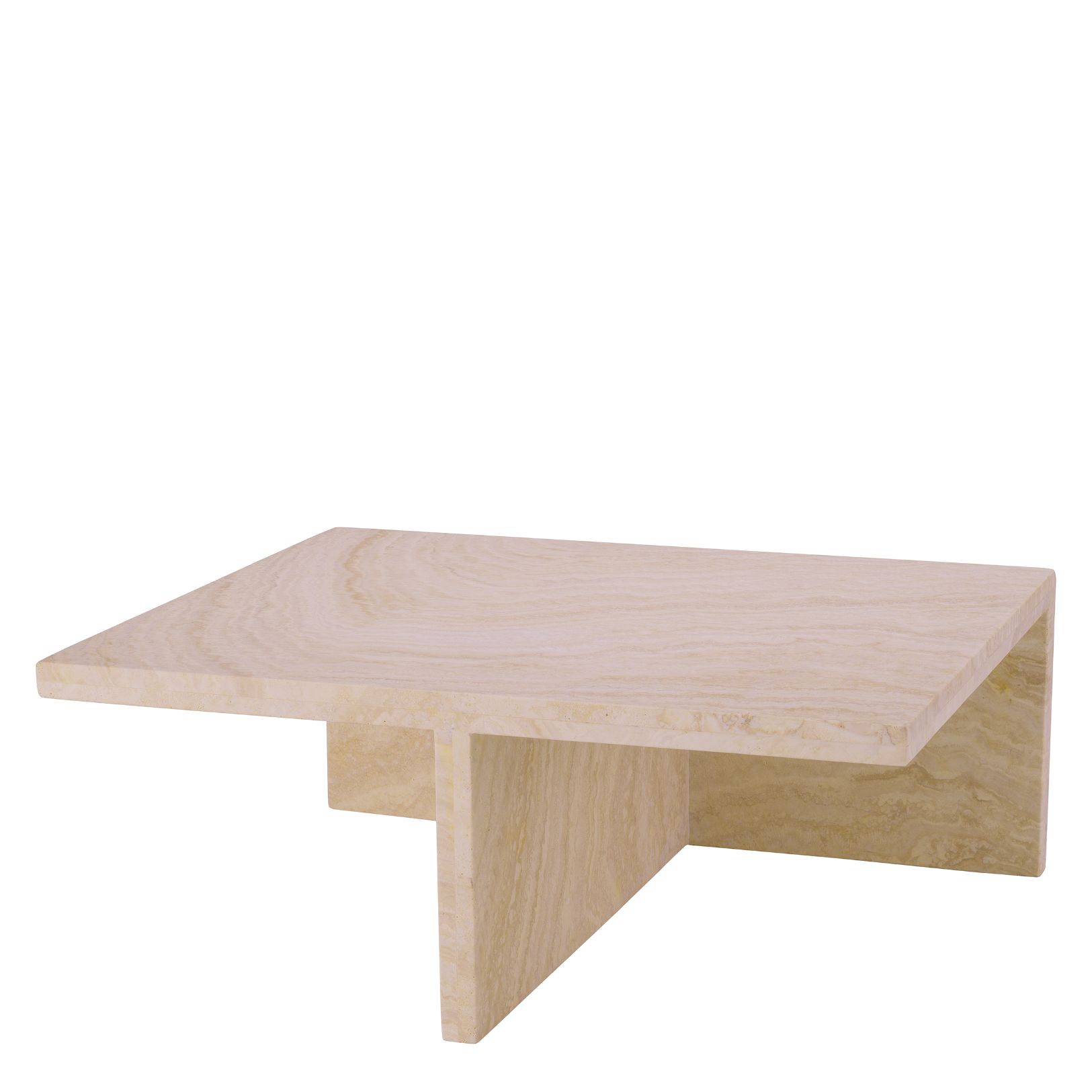 Amara High Coffee Table Travertine 70 cm