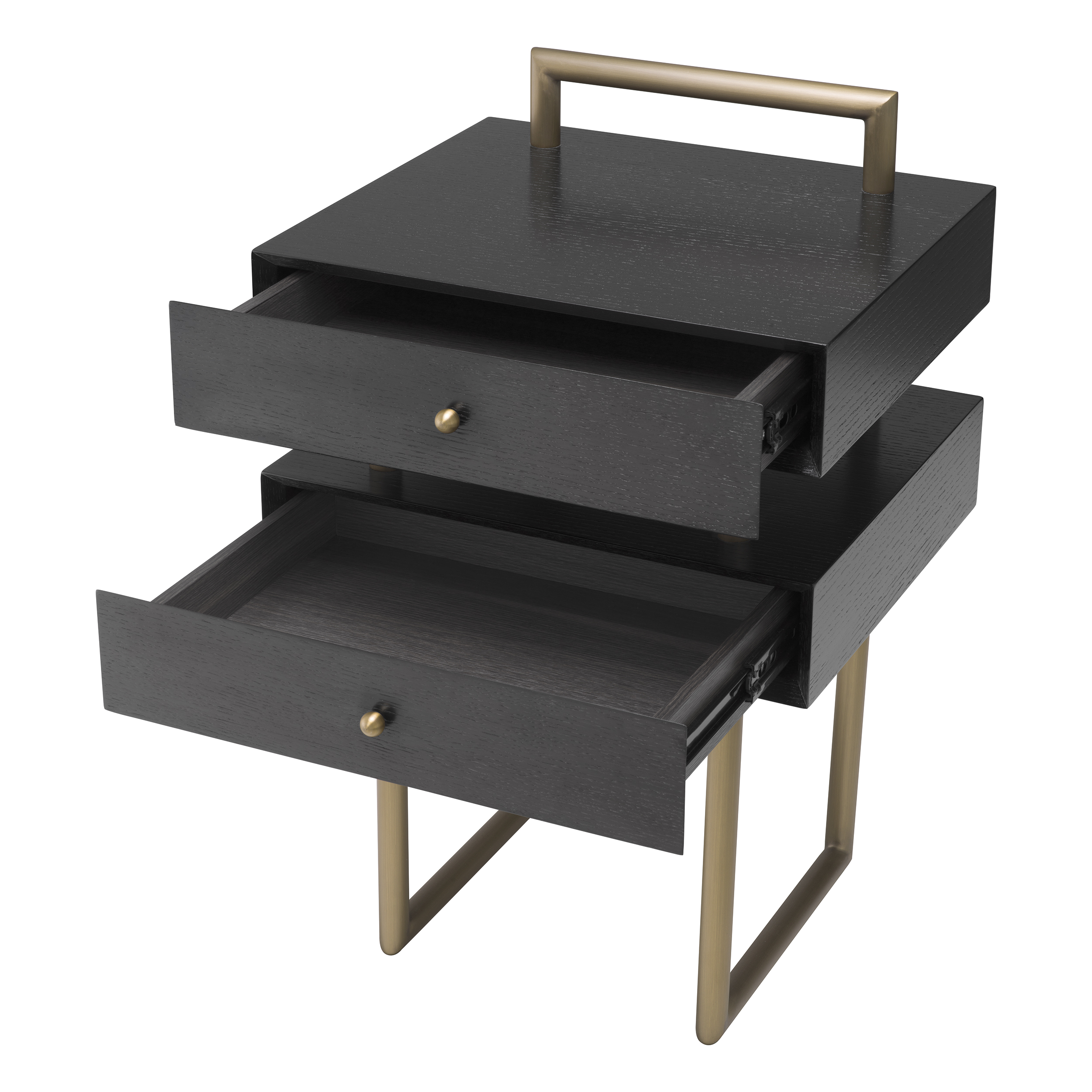 Bedini Side Table Brass 50 cm