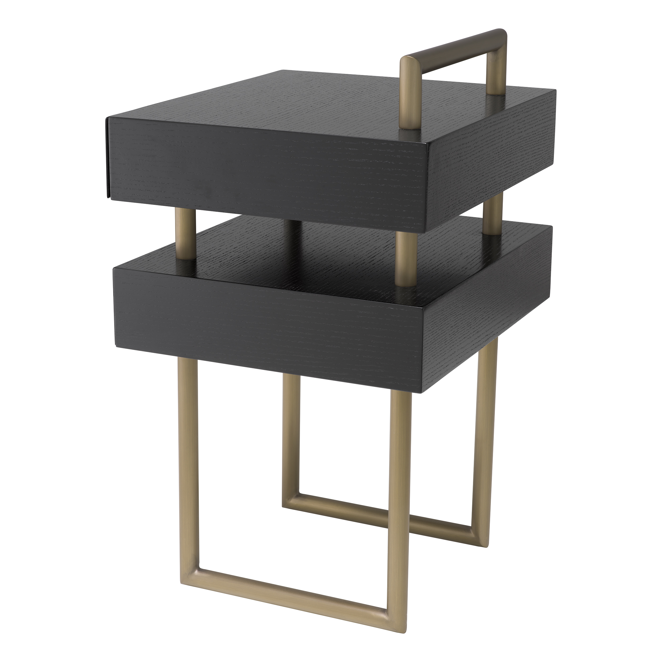 Bedini Side Table Brass 50 cm