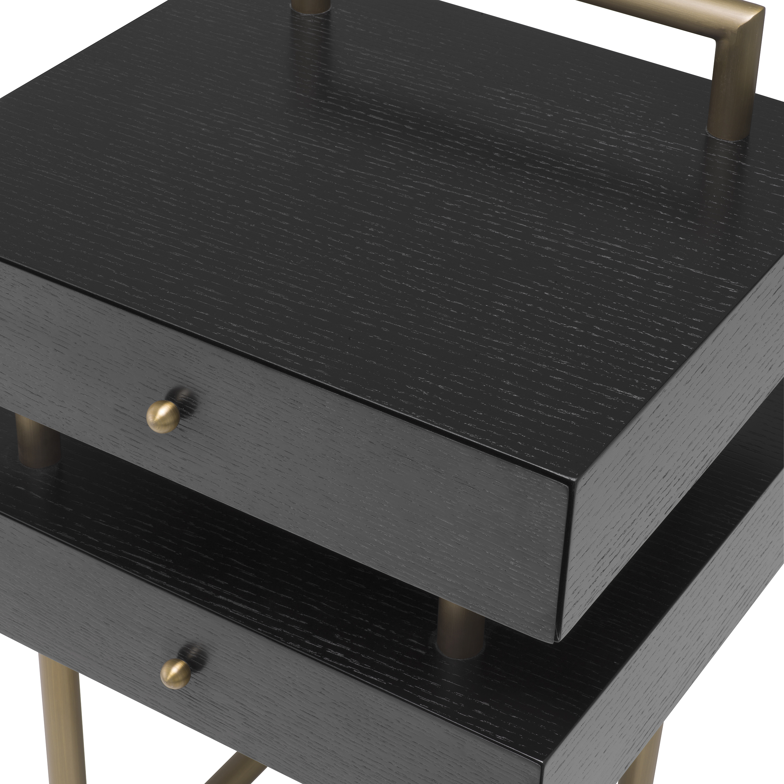 Bedini Side Table Brass 50 cm