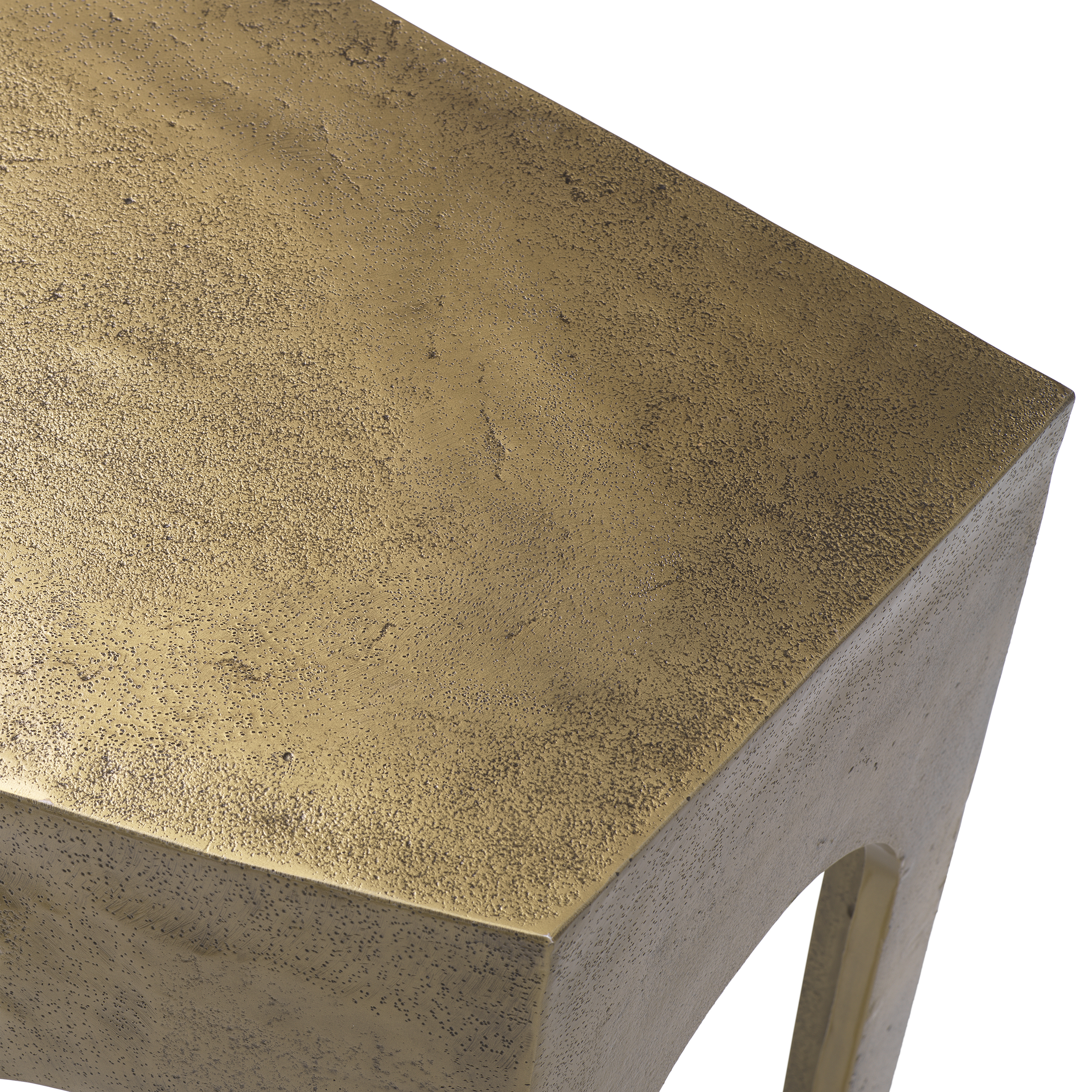 Gardini Console Table Vintage Brass 132 cm