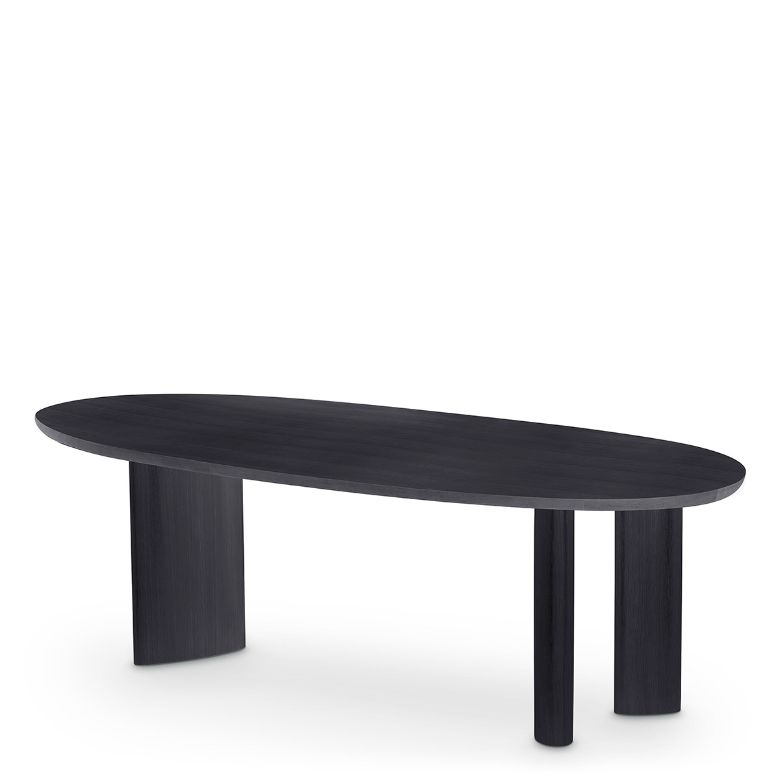 Lindner Dining Table Black 259.5 cm