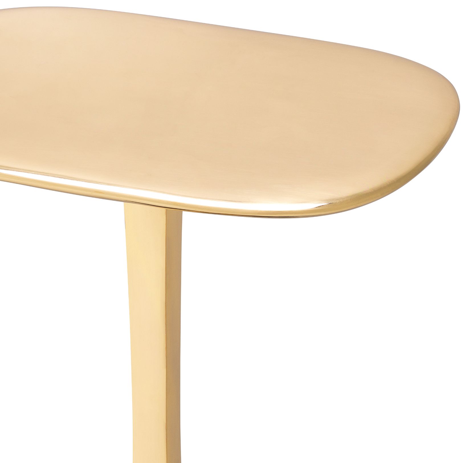 Kayan S Side Table Granite/Brass 35 cm