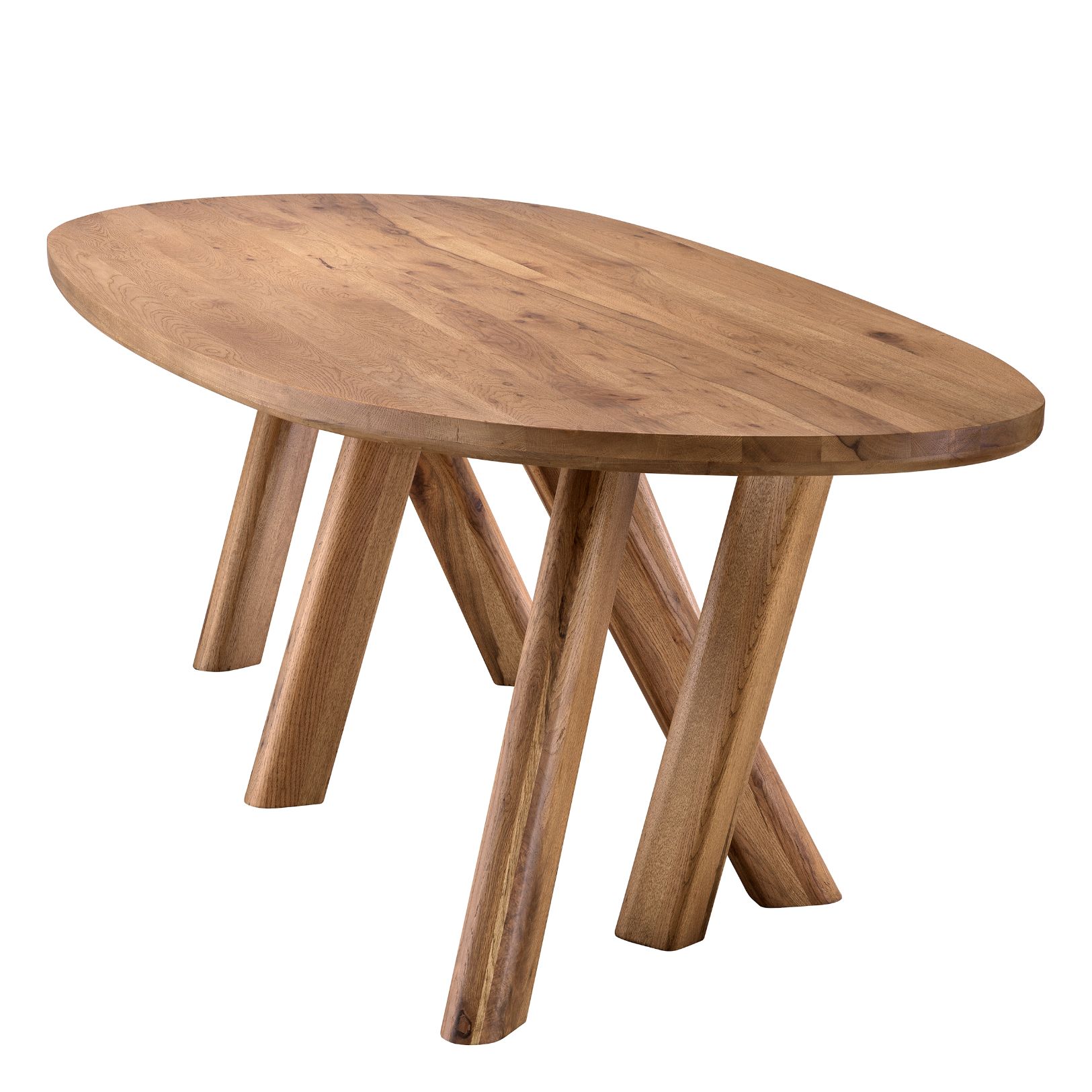 Bayshore Dining Table Oak 259 cm