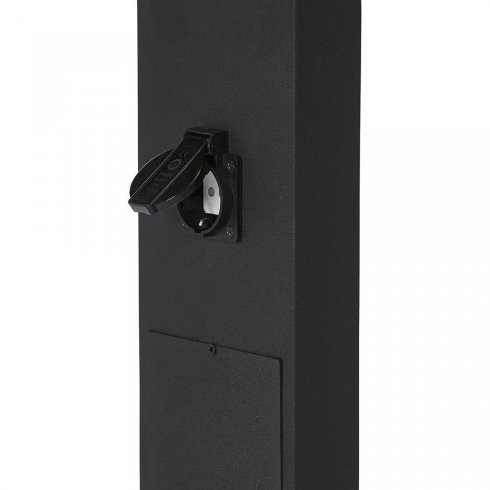 Luton Postlamp Black 100 cm