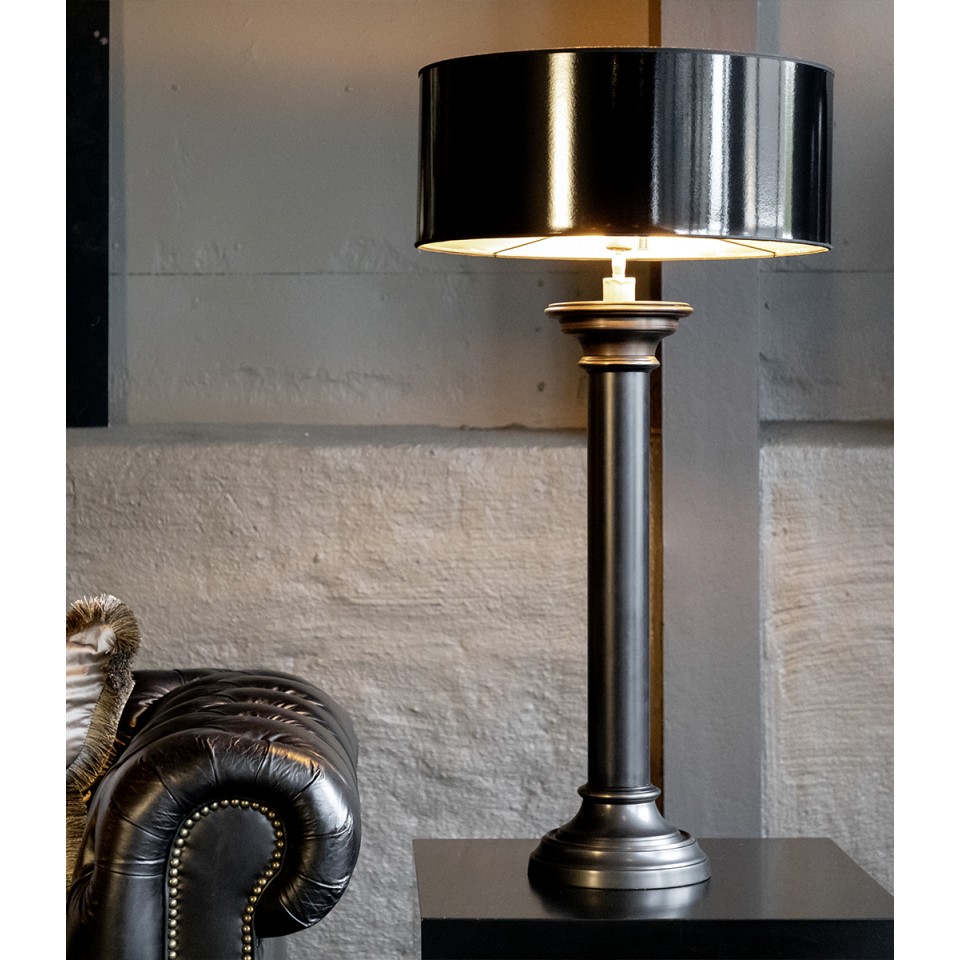 Pontone Bordslampa Antik Mässing 83cm