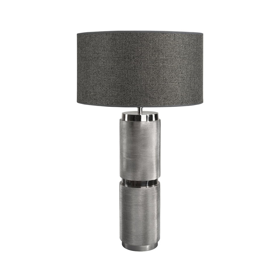 Armando Tube bordslampa blank svart nickel 67cm