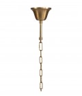 Crown Pendant Bronze ceiling lamp 165 cm diamter.