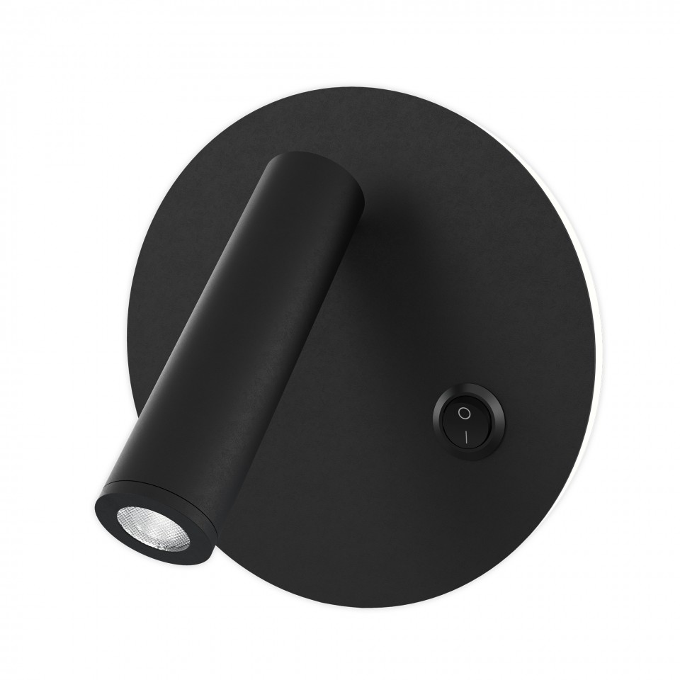 Bergdala hotel wall light black 14cm