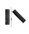 Bergdala hotel wall light black 14cm