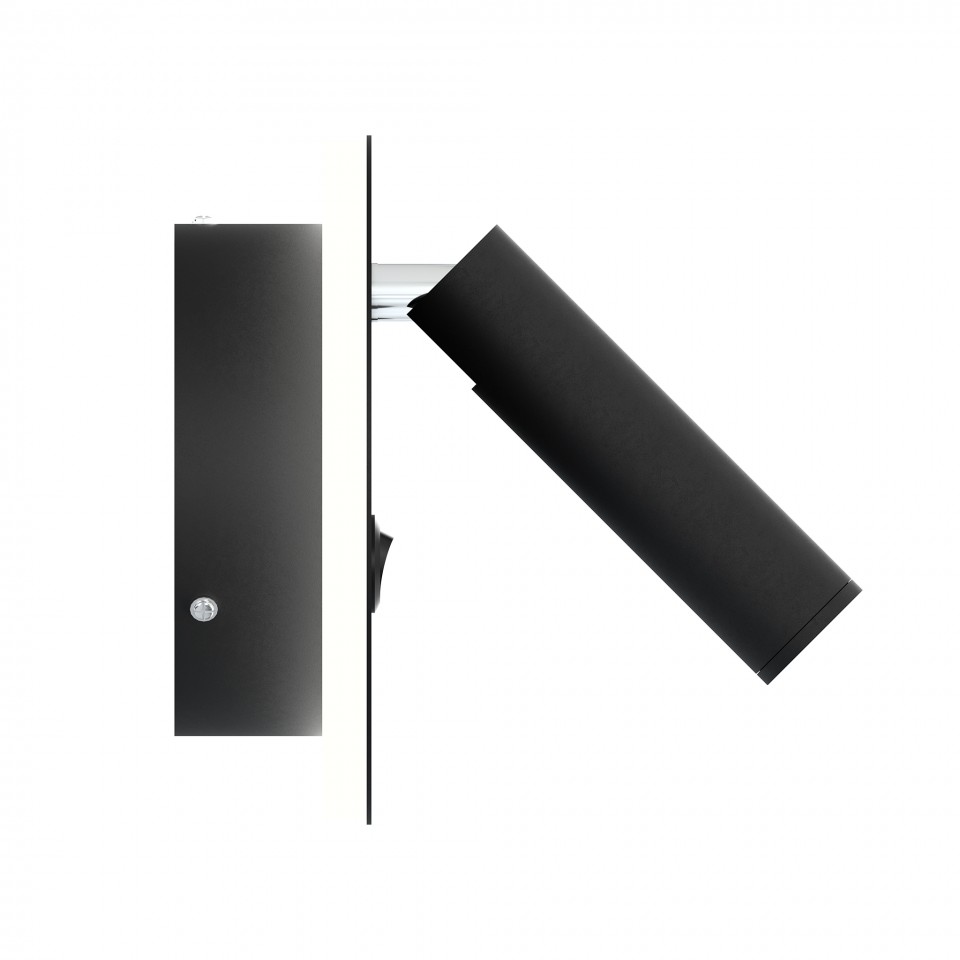 Bergdala hotel wall light black 14cm