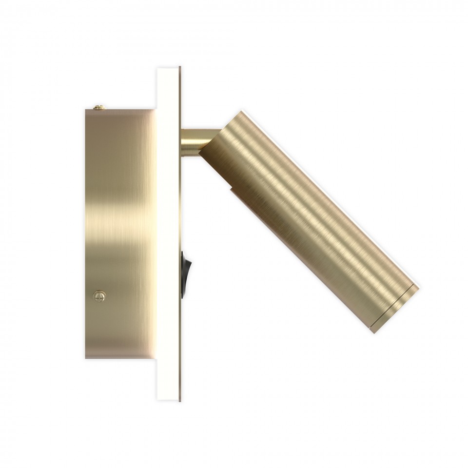 Bergdala hotel wall light brass 14cm