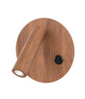 Bergdala hotel wall light wood 14cm