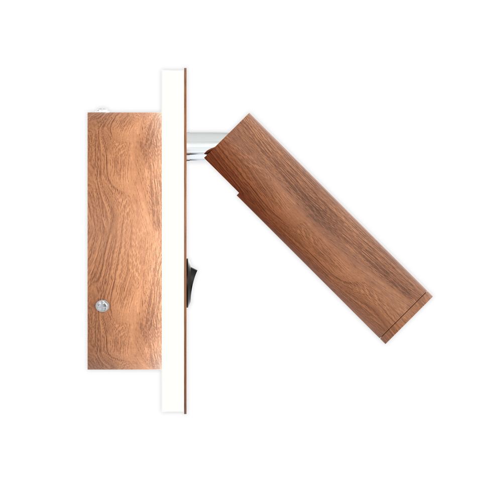 Bergdala hotel wall light wood 14cm