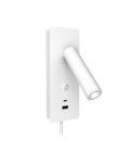 Gibo hotel wall light white 18.6cm