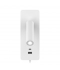 Gibo hotel wall light white 18.6cm