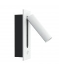 Lunda hotel wall light white 18cm