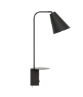 Vickelby hotel wall light black 70cm