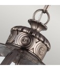 Adams 4-Lt Ceiling Lamp Antique Nickel/Clear 49.8cm