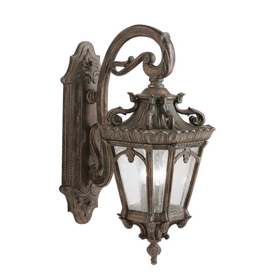 Tournai 3-ljus extra stor vägglantern londonderry/glas 73,7 cm IP44