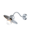 Klampenborg 1-Lt Outdoor Wall Lamp With PIR Silver 25.5cm