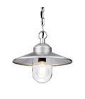 Klampenborg 1-lt Taklampa Utomhus Silver 27,5cm