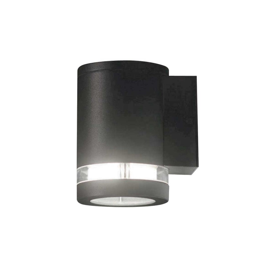 Magnus 1-Lt Outdoor Wall Light Graphite 14.6cm