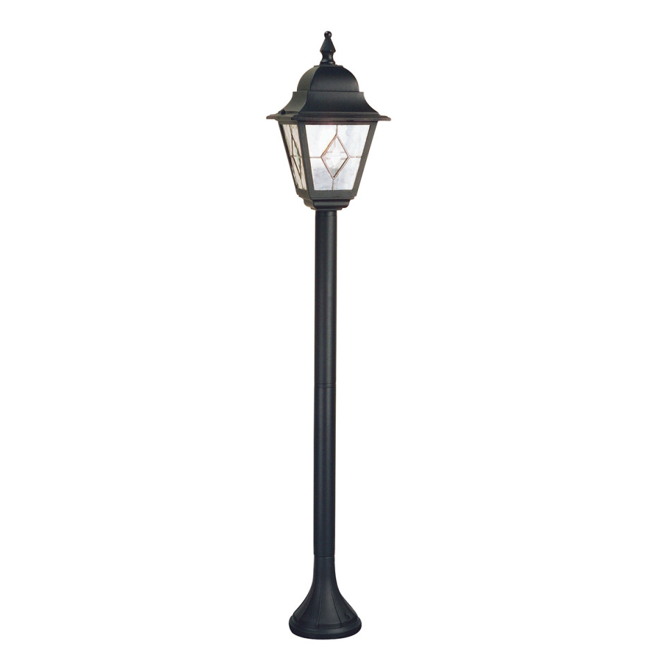 Norfolk 1-Lt Outdoor Pillar Light Black 109cm