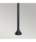 Norfolk 1-Lt Outdoor Pillar Light Black 109cm