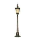 Philadelphia 1-Lt Medium Outdoor Pillar Light Old Bronze 116.5cm