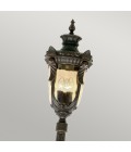 Philadelphia 3-Lt Outdoor Lamp Post Old Bronze 237cm