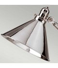 Provence 1-arm Golvlampa Polerad Nickel 167.3cm