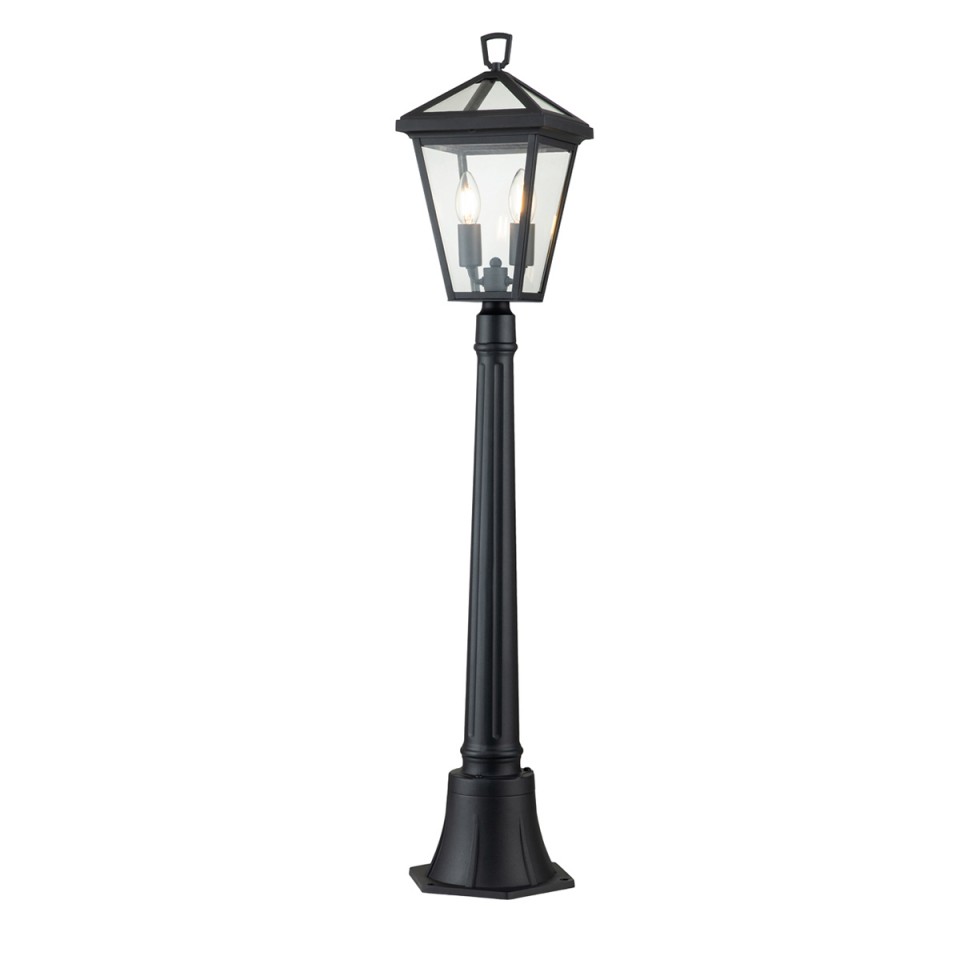 Alford Place 2-Lt Outdoor Pillar Light Museum Black 110.2cm