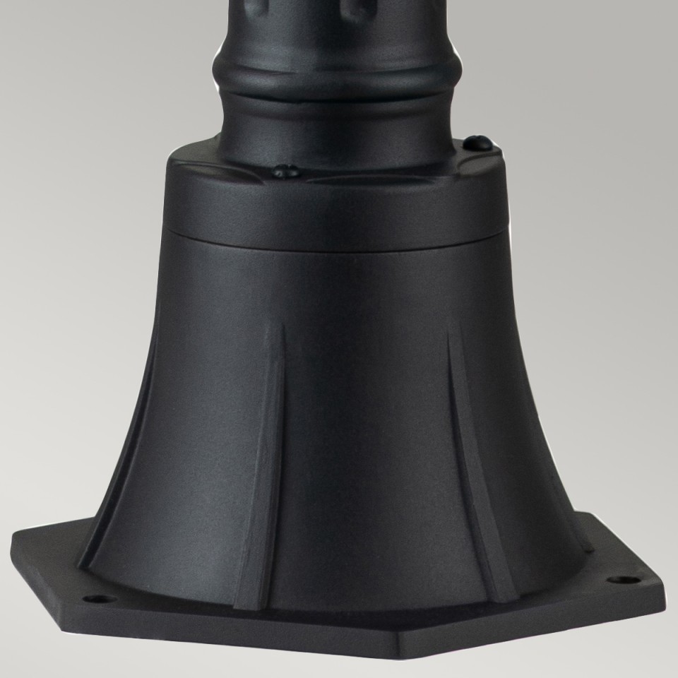 Alford Place 2-Lt Outdoor Pillar Light Museum Black 110.2cm