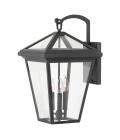 Alford Place 3-Lt Large Outdoor Wall Lamp Museum Black 53.7cm