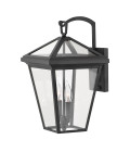 Alford Place 2-Lt Medium Outdoor Wall Lamp Museum Black 45.9cm