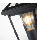 Alford Place 1-Lt Outdoor Wall Lamp Museum Black 30cm