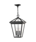 Alford Place 3-Lt Outdoor Ceiling Light Museum Black 30.5cm