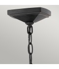 Alford Place 3-Lt Outdoor Ceiling Light Museum Black 30.5cm