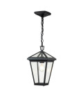 Alford Place 1-Lt Outdoor Ceiling Light Museum Black 20.3cm